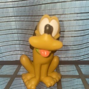 Vintage Disney Friend Goofy Squeezeable Baby Toy Collectible